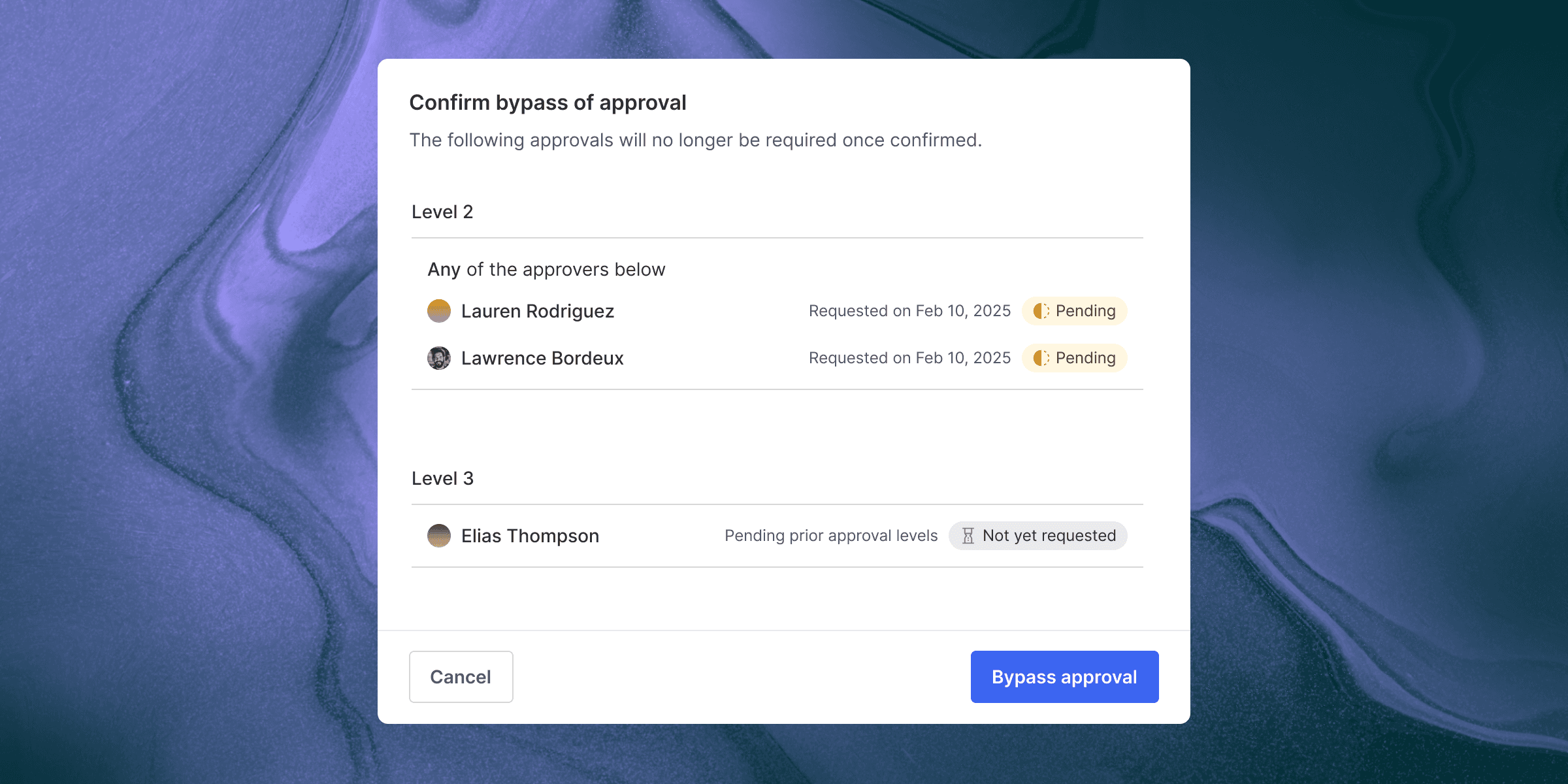 Bypass Approver