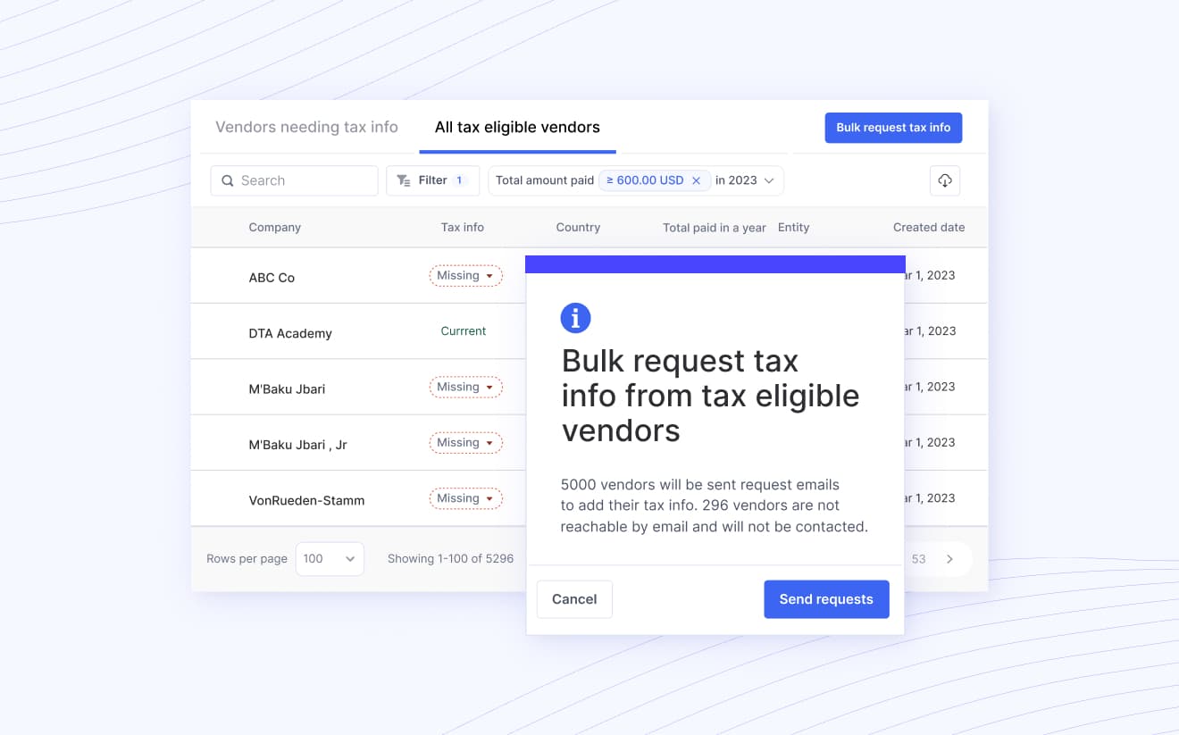 Tax Tools Table
